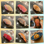 スシコーヒー - 握りは10貫