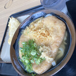 うどん おかだ - きつねうどんととり天？たぶん