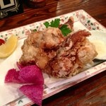 京琉酒彩　海月 - テビチの唐揚げ