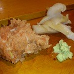 春寿司 - つまみのネギとろと本ミル貝