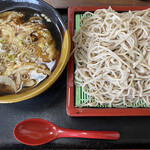 仲久 - 料理写真:かき揚げ蕎麦タレ別