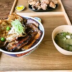 元祖豚丼屋 TONTON - ハーフ＆ハーフ丼
