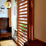 定食 美松 - 入口。