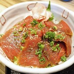 Sandaime Uogashi Aoki Sengyo Ten - 本鮪づけ丼