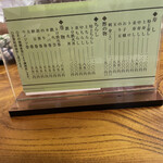 寿したに - メニュー　令和とは思えない金額