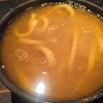 山元麺蔵 - 土ゴボウ天うどん③