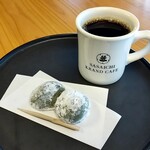 ササイチ クランド カフェ - 料理写真:笹子餅セット