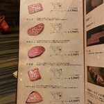 焼肉 拍手喝采 - メニュー