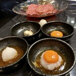 焼肉 拍手喝采 - サーロインの瞬間炙りすき焼き