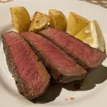 アンティカ トラットリア イナバ - 池田牛ランプ肉のロースト