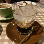 アンティカ トラットリア イナバ - 氷グラスに熱々を投入