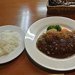 キッチン カトウ - ビフカツとご飯