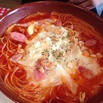 BayCanners - 土鍋入りチーズパスタ？にんにくたっぷり！！