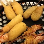 愛道園 - 串揚げも美味しい♪