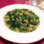 ガラムマサラ - ほうれん草炒め