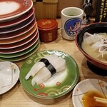 回転寿し トリトン - 中盤。