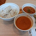 Soup Stock Tokyo - スープとカレーのセット(ご飯) 1120円(税込)