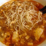 龍香 - サンラータン麺をよ〜く混ぜてみた！