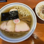 きく屋 - 一ヶ月ぶりの中華そば