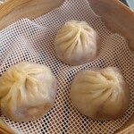 龍香 - セットの小籠包 アップ！