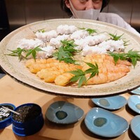 緒乃 - 淡路島の鱧と北海道のボタン海老
