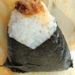 斉藤米穀店 - 自家製なめたけ(辛口) 190円
      辛味はそこまで強くありませんが、味付けしっかり