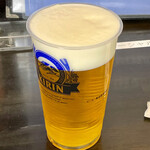 酒市場 - 生ビール 一番搾り (大)
