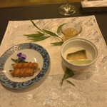 トゥ・ラ・ジョア イズム - 鮎の一皿