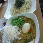 JAZZ麺 2.7 - ホットカリーつけ麺、全部のせ