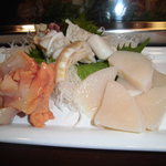 後楽寿司 - 貝の盛り合わせ
