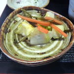 きた六 - 自家製生姜味の漬物