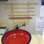 きた六 - 蕎麦打ち場