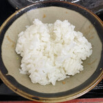 とんかつ 栄ちゃん - 〆ご飯。