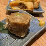 天ぷら食堂 たもん - きしめん屋の粗びき焼売