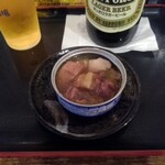 えきめんや - 缶詰は温めてくれました