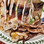 カネヒデ小林商店 - 烏賊の一夜干しは身が厚くて大変美味でした