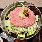 Washoku Shukou Masamura - なぜか丼の中にキャベセンが敷いてある　食べにくかったよｗ