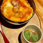 オオクサ - 締めの親子丼です　あっという間に終わりが来てしまった感覚（過去撮影分）