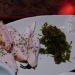 猫と月 - 別皿トッピング。