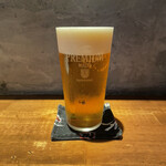 炭焼 おかげさん - プレモル生ビール