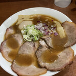 麺処 うきとみ - 味玉和風しょうゆそば(並)      
      つるし焼きチャーシュー　