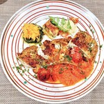 グランノアール - (Aセット)パリパリチキンの香草焼き〜トマトソースをかけて〜　1925円