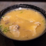 居酒屋 まる家 - 2022.7 味噌汁（250円）