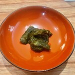 すし 喜邑 - 2022.6.  鮑とつぶ貝の塩辛