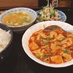 中華居酒屋福 - 麻婆豆腐ランチ