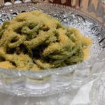 輪久 - 【追加】
      ❀『からすみ茶そば』(600えん)
      