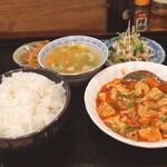 中華居酒屋福 - 麻婆豆腐ランチ