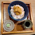 輪久 - ✿【追加】
      ❀【数量限定】『紅ずわい蟹と雲丹のごはん』(1000えん)
      
      おかわりしたい٩(๑❛ᴗ❛๑)۶♥