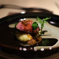 きたん 韻 - 和牛のタリアータ(ラムシン)と、柔らかく煮込まれたタンシチュー