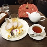 Daman Ryumieru - ダマンリュミエール特製 "ふっくらパンケーキ" ＋ メランジュ シェルバン